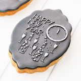 Happy New Year (Champagne Celebration) Raise It Up / Deboss Cookie Stamp