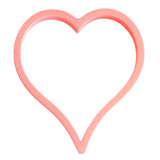 Heart Folk Art 3D Printed Cookie Cutter