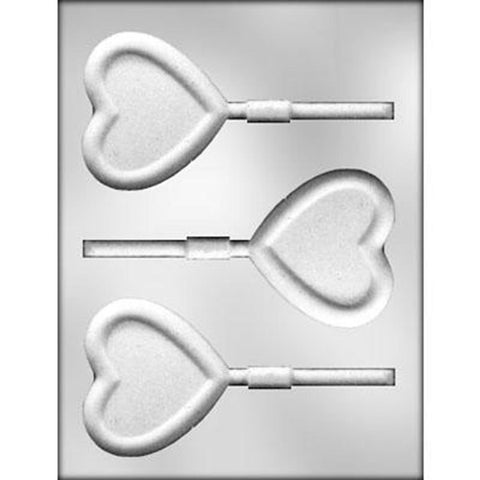 Heart with Border Sucker Large Chocolate Mould