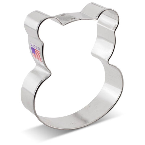 Hippo Face Cookie Cutter - Tin - End of Line Sale