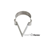 Ice Cream Cone Stainless Steel Cookie Cutter