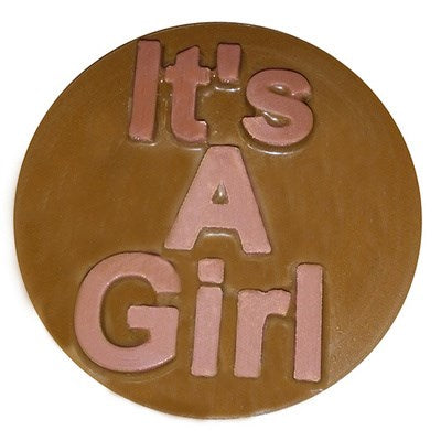 It's a Girl Cookie "Oreo" Chocolate Mould or Soap Mould