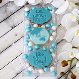 It's a Boy Emboss 3D Printed Cookie Stamp