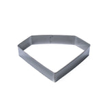 Jewel Large, Diamond or Superhero Emblem  Stainless Steel Cookie Cutter