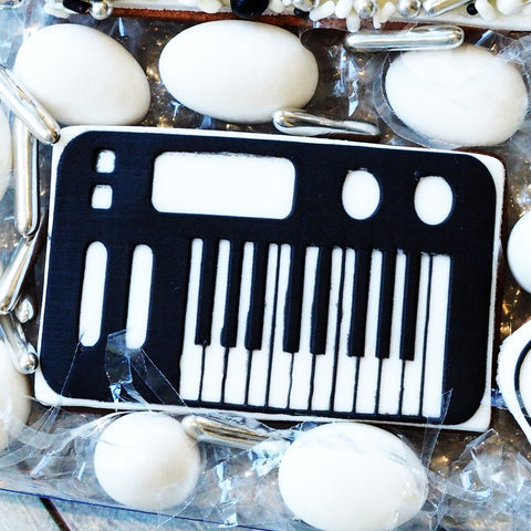 Keyboard Raise It Up / Deboss Cookie Stamp