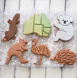 Koala (Stamp Set) Emboss 3D Printed Cookie Stamp + 3D Printed Cookie Cutter
