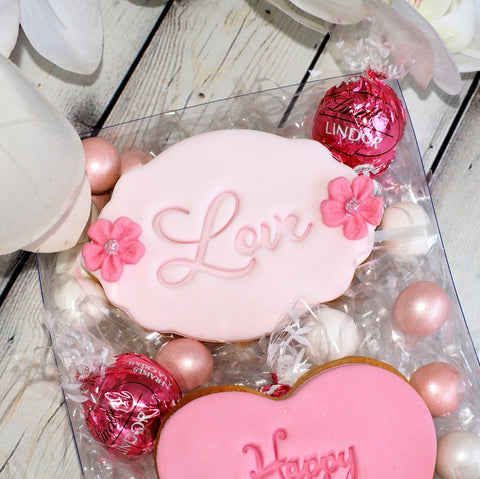 Love (Bold Script) Emboss 3D Printed Cookie Stamp