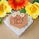 Maid of Honour Emboss 3D Printed Cookie Stamp