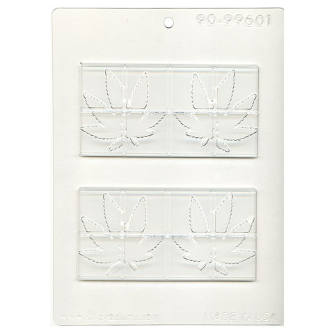 Marijuana Leaf Break Bar Chocolate Mould