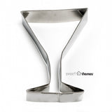 Martini Glass Stainless Steel Cookie Cutter