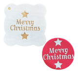 Merry Christmas Cookie / Cupcake Stencil