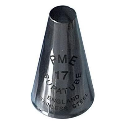 Metal Piping Tip - PME Supertube 6mm Hole #17 - End of Line