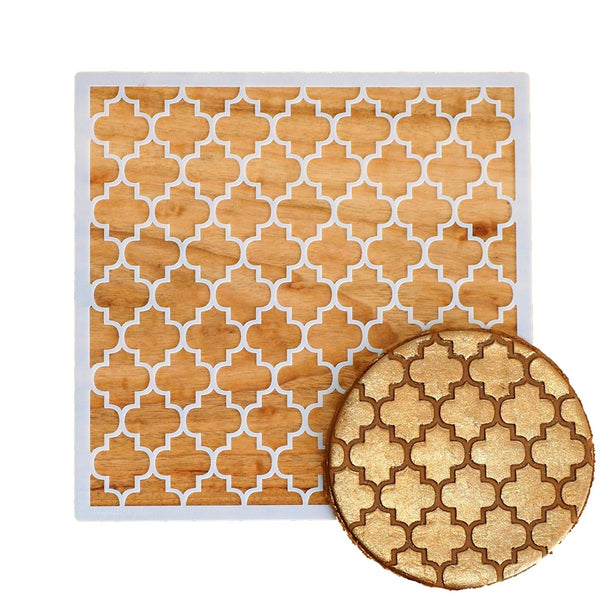Moroccan Tile Cookie Stencil