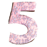 Number 5 (Five) 3D Printed Cookie Cutter