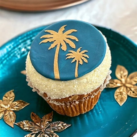 Palm Tree Cookie / Cupcake Stencil