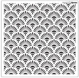 Palmette Cookie Stencil