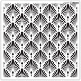 Paramount Palmette Cookie Stencil