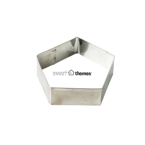 Pentagon Large 6.5cm Stainless Steel Cookie Cutter