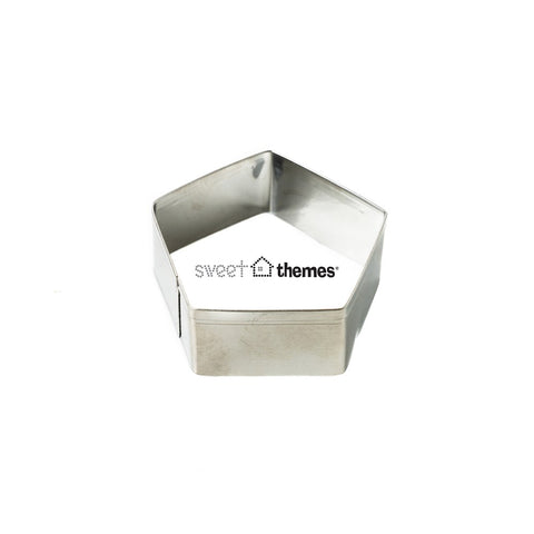 Pentagon Medium 5cm Stainless Steel Cookie Cutter