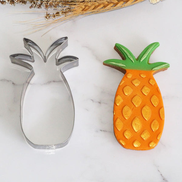Pineapple / Clown Face Stainless Steel Cookie Cutter