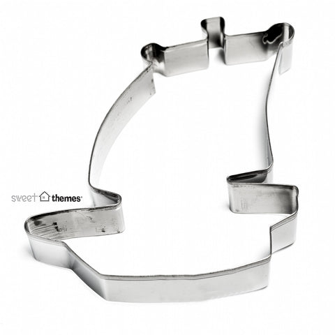 Pirate Ship Stainless Steel Cookie Cutter