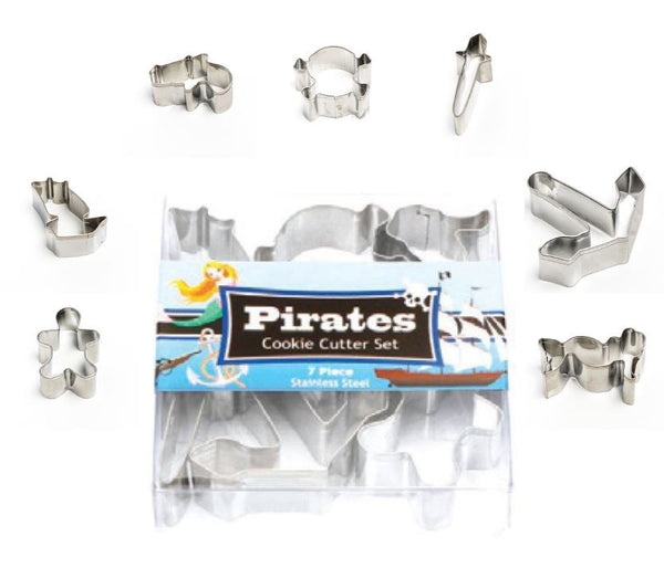 Pirates Boxed Mini Cookie Cutter Set 7pce