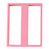 Plaque Rectangle Large 3D Printed Cookie Cutter