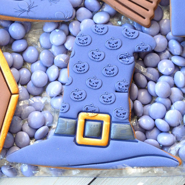 Pumpkin Background Raise It Up / Deboss Cookie Stamp