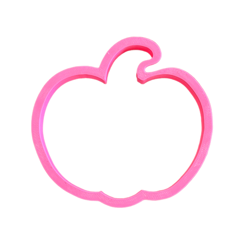 Pumpkin or Jack-o-Lantern 3D Printed Cookie Cutter