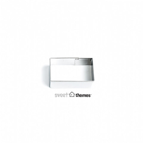 Rectangle 3.1cm x 5.2cm Stainless Steel Cookie Cutter