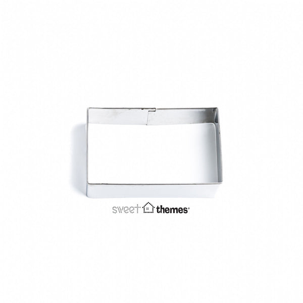 Rectangle 4.7cm x 7.4cm Stainless Steel Cookie Cutter