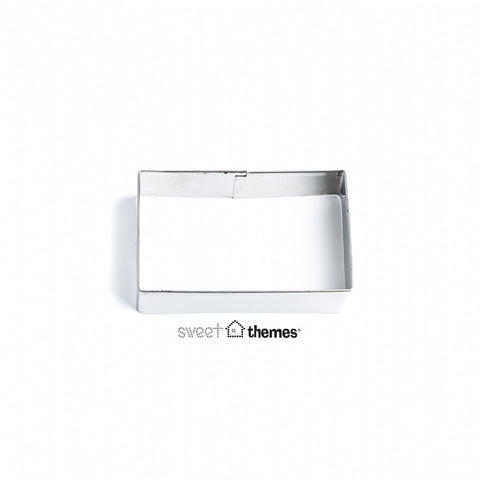 Rectangle 4.7cm x 7.4cm Stainless Steel Cookie Cutter