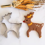 Reindeer Stainless Steel Cookie Cutter