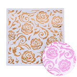 Roses Cookie Stencil