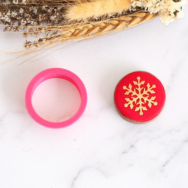 Round 4cm 3D Printed Cookie Cutter