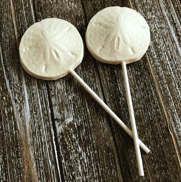 Sand Dollar Chocolate Sucker or Chocolate Pop Mould