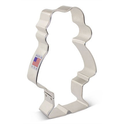 Santa Cute Cookie Cutter by Flour Box Bakery - Tin  - End of Line Sale