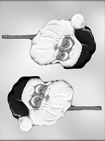 Santa Face Sucker Large Chocolate Mould - Last One