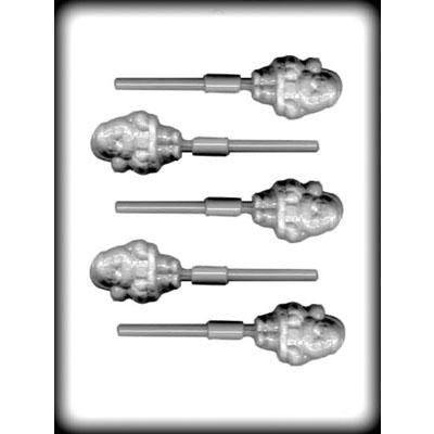 Santa Sucker Hard Candy Mould