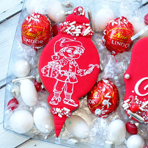 Christmas Santa's Helper (Boy) Raise It Up / Deboss Stamp