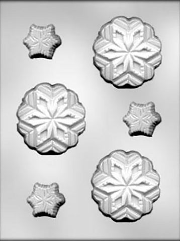 Snowflakes Extra Large Chocolate Mould