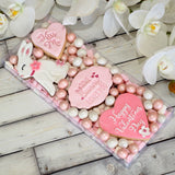 Some Bunny Loves You Emboss 3D Printed Cookie Stamp