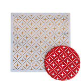 Stars Sparkling Trellis Cookie Stencil