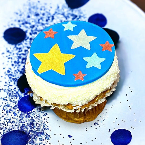 Stars Collection Cookie / Cupcake Stencil