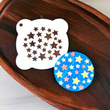 Stars Cookie / Cupcake Stencil