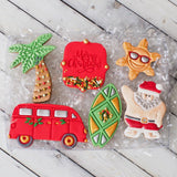 Sun Face Emboss 3D Printed Cookie Stamp