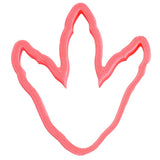 T-Rex Dinosaur Foot Print 3D Printed Cookie Cutter