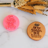 Tis the Season to be Spooky Emboss 3D Printed Cookie Stamp