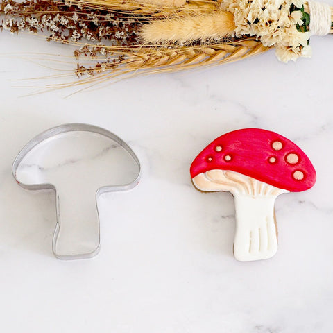 Toadstool, Mushroom or Umbrella Stainless Steel Cookie Cutter