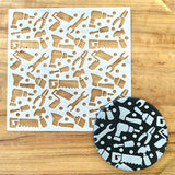 Tools Cookie Stencil